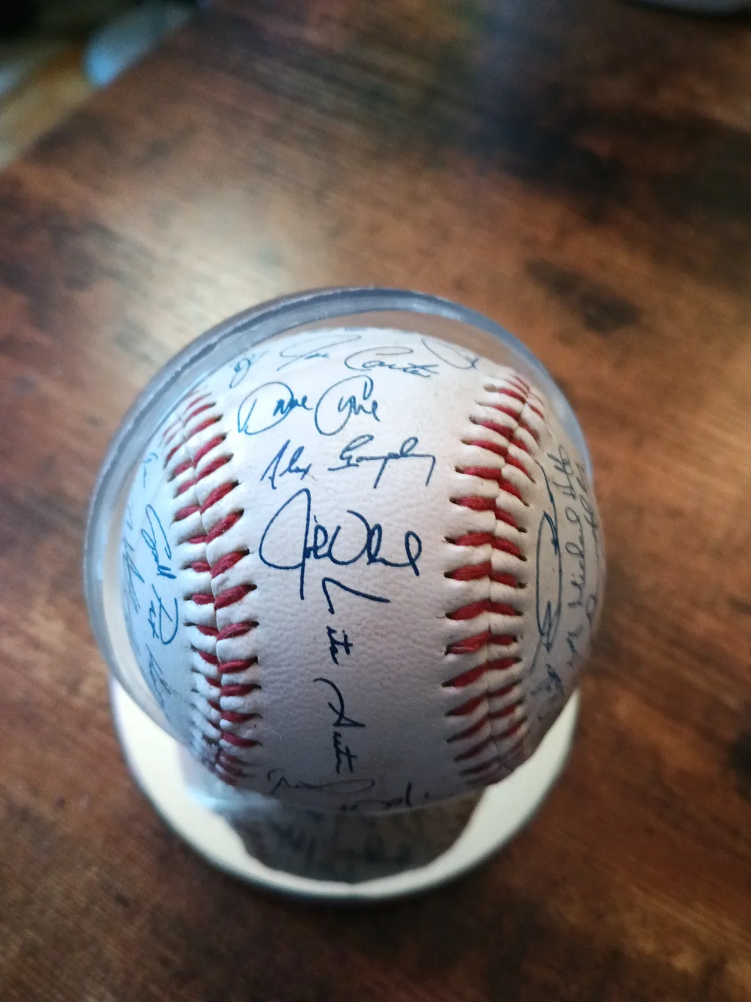 Autographed Baseball in Display Case image indicator(8)
