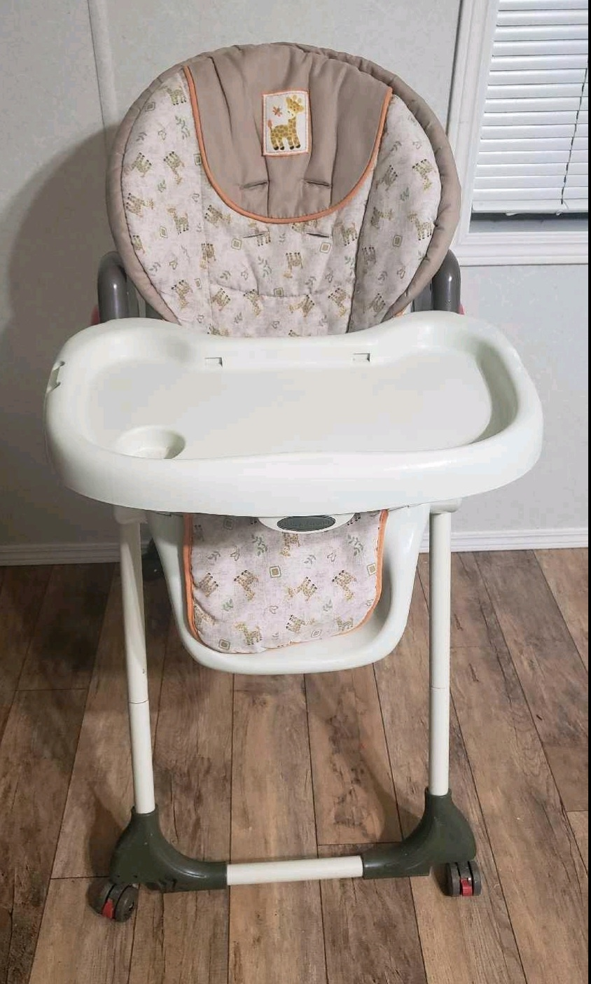 Child's High Chair with Tray