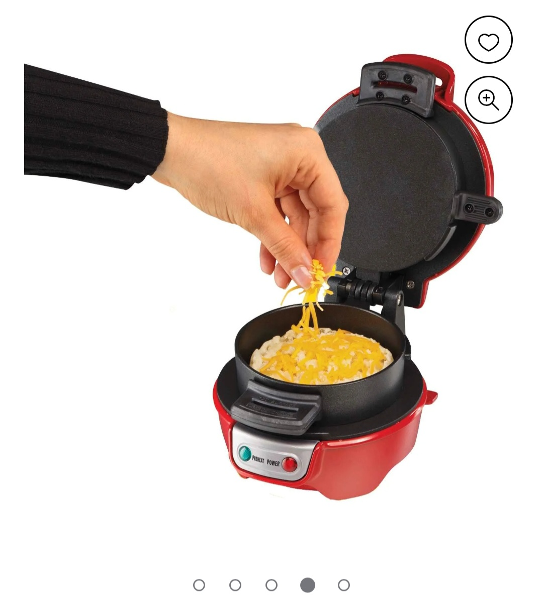 Hamilton Beach Red Breakfast Sandwich Maker - photo 4