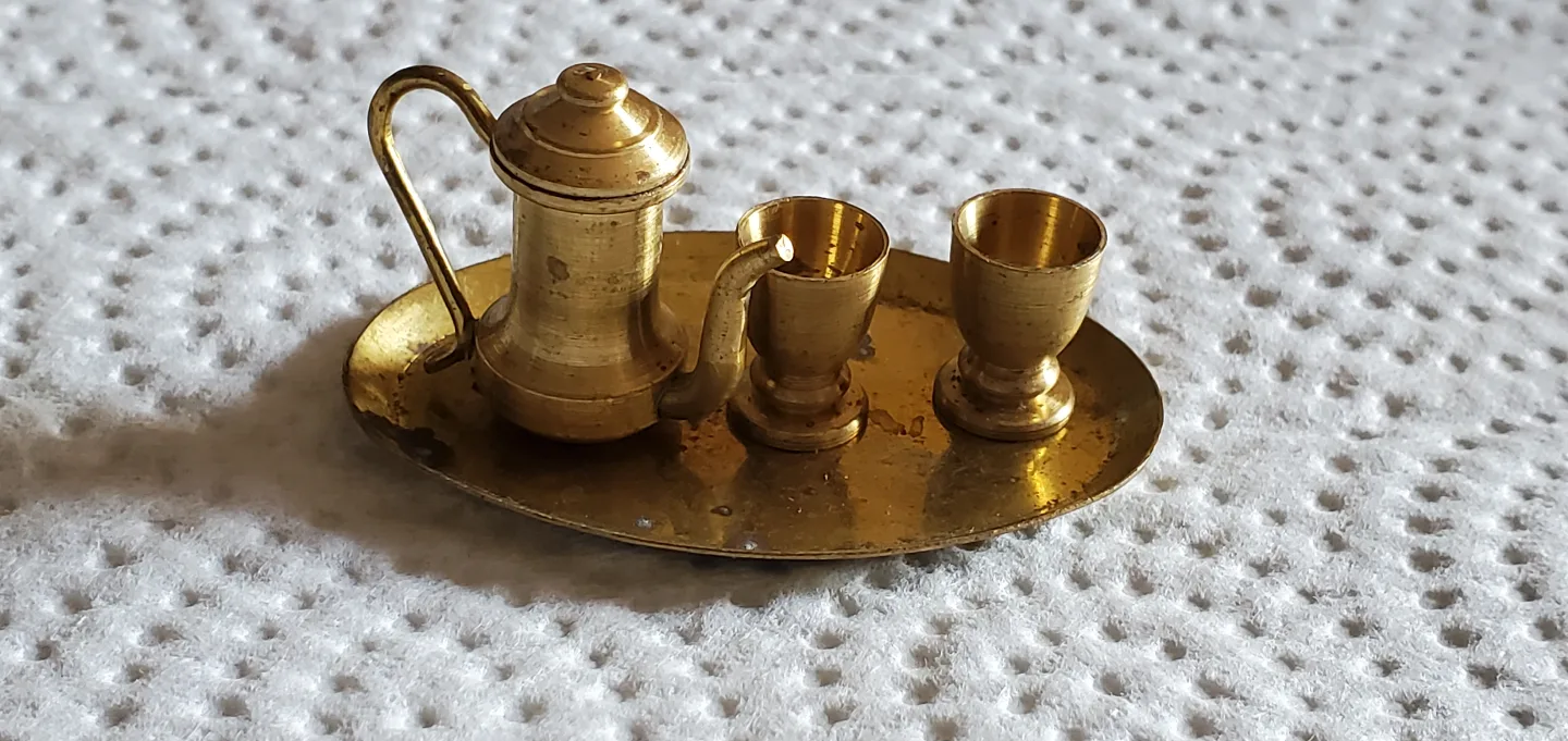 Vintage Miniature Brass Collectibles - Lot of 50+ Pieces image indicator(5)