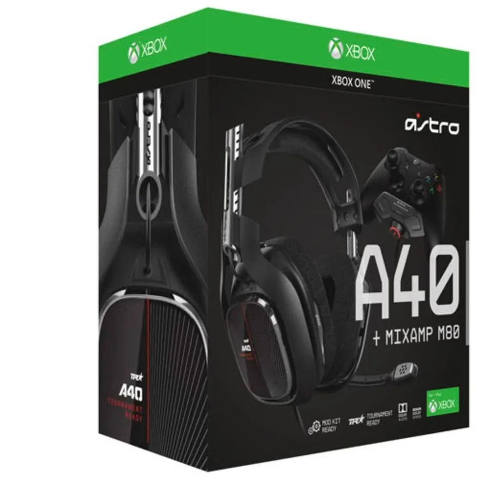 ASTRO Gaming A40 TR Gaming Headset with MixAmp M80 for Xbox One thumbnail