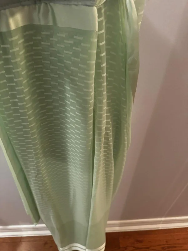 Light Green Pre pleated Saree thumbnail