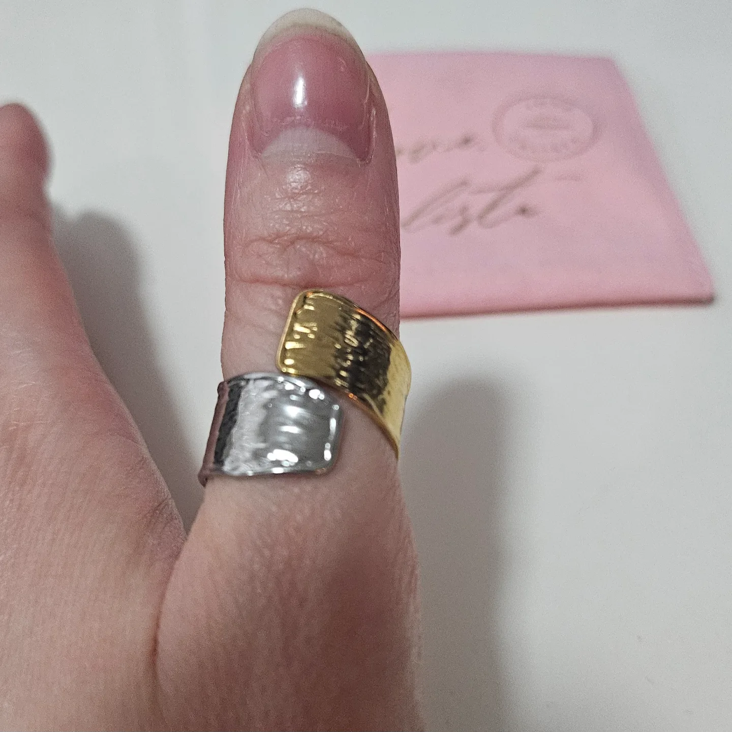 mixed metal adjustable ring image indicator(3)