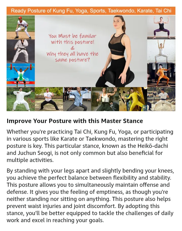 NEW! Master Massage Equipment Saddle Stool Chair image indicator(4)