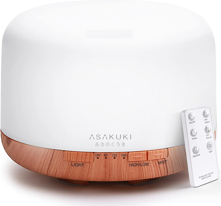 ASAKUKI Aroma Diffuser with Remote