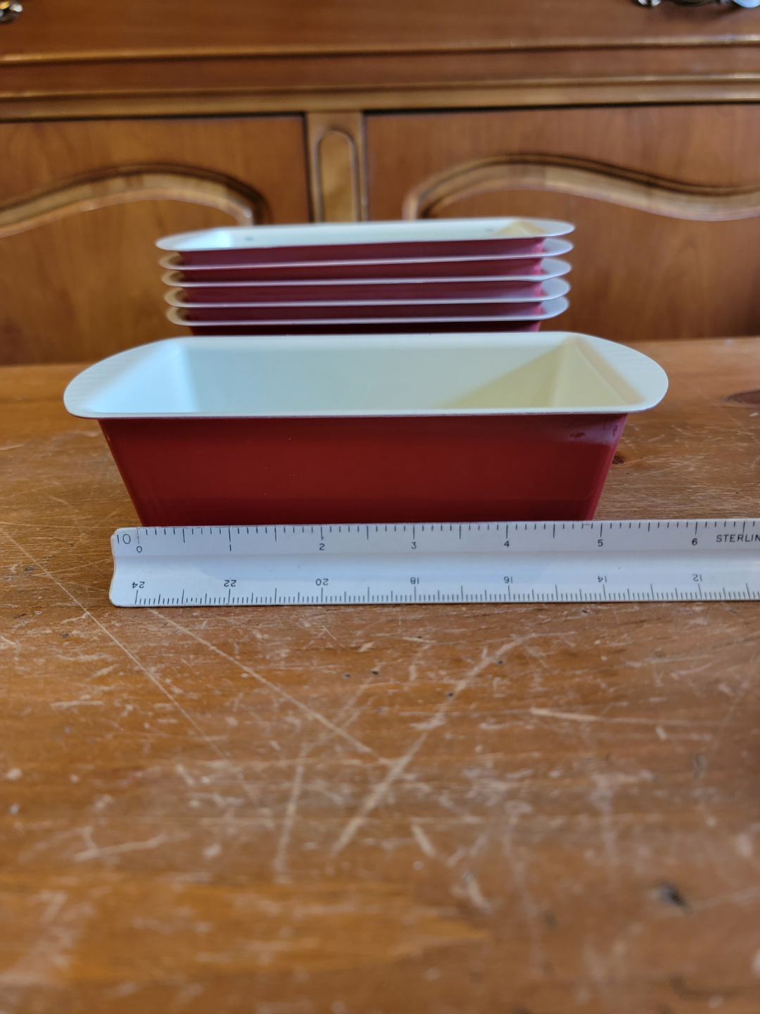 #freecycle Set of six mini loaf pans - photo 2