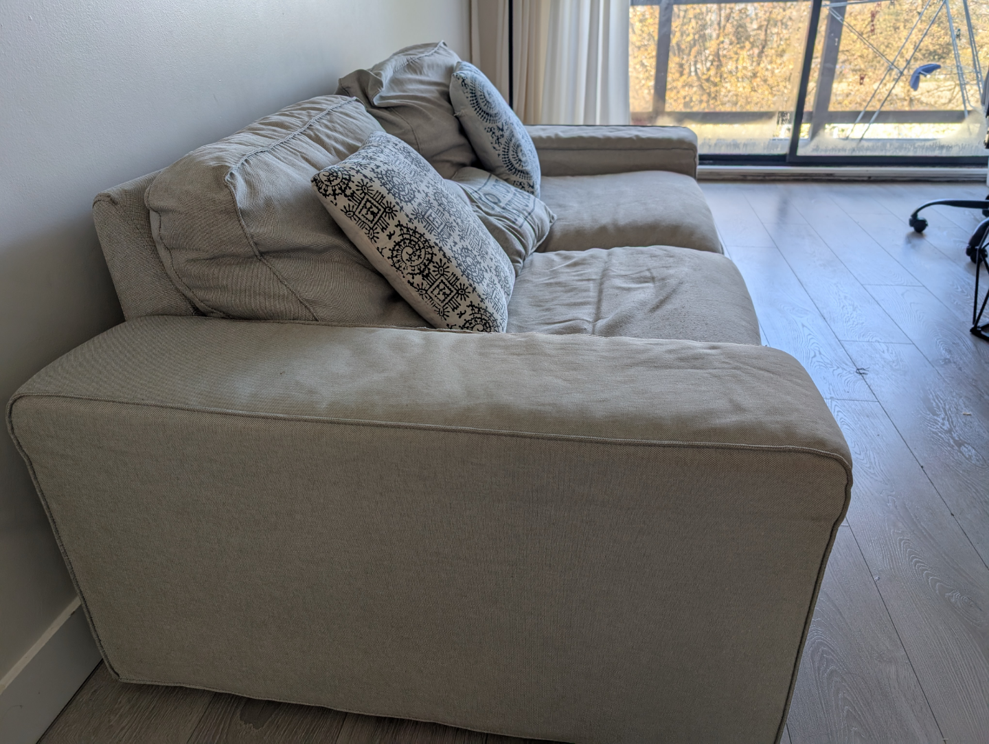 2-Seater Sofa with Cushions - photo 2