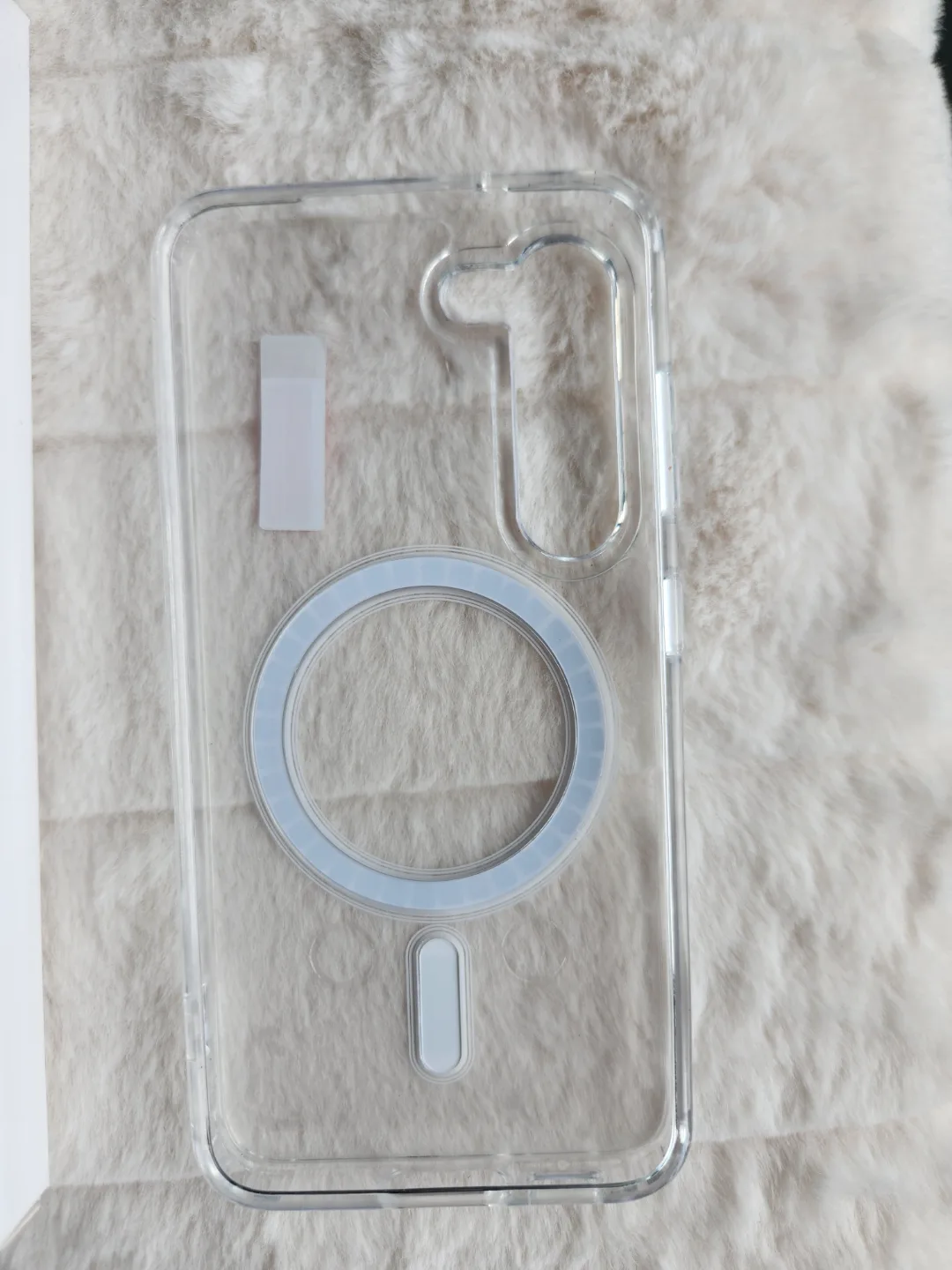 Samsung S24 Clear Case with Magnetic Ring image indicator(3)