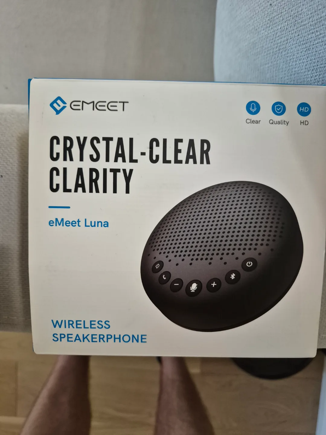 eMeet Luna Wireless Speakerphone thumbnail