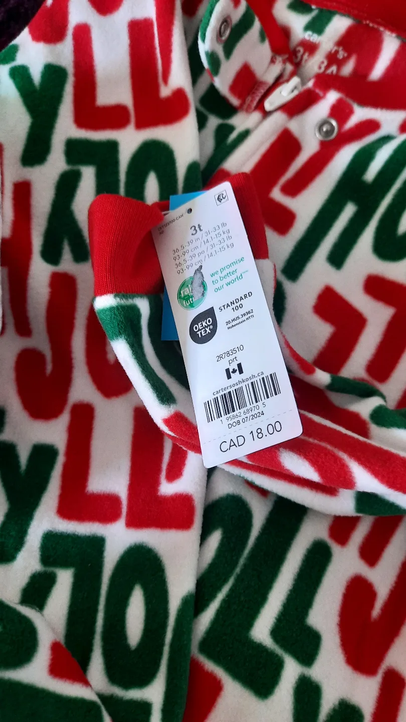 Carter's 3T Holiday Sleepers image indicator(5)
