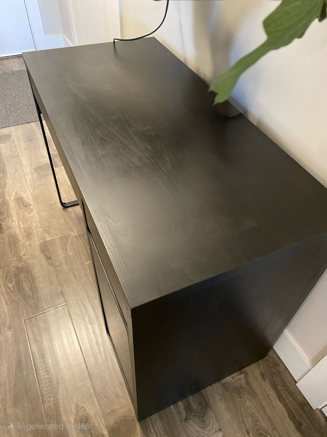 IKEA Desk - Black-Brown - photo 2