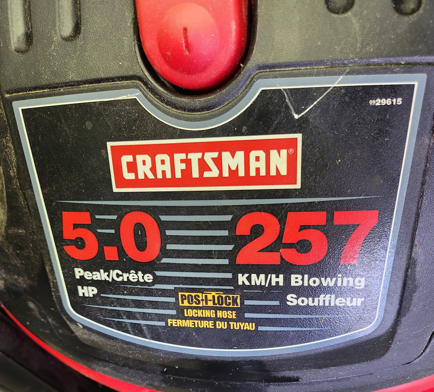 Craftsman 5 HP 45 Litre Wet/Dry Vacuum - photo 2