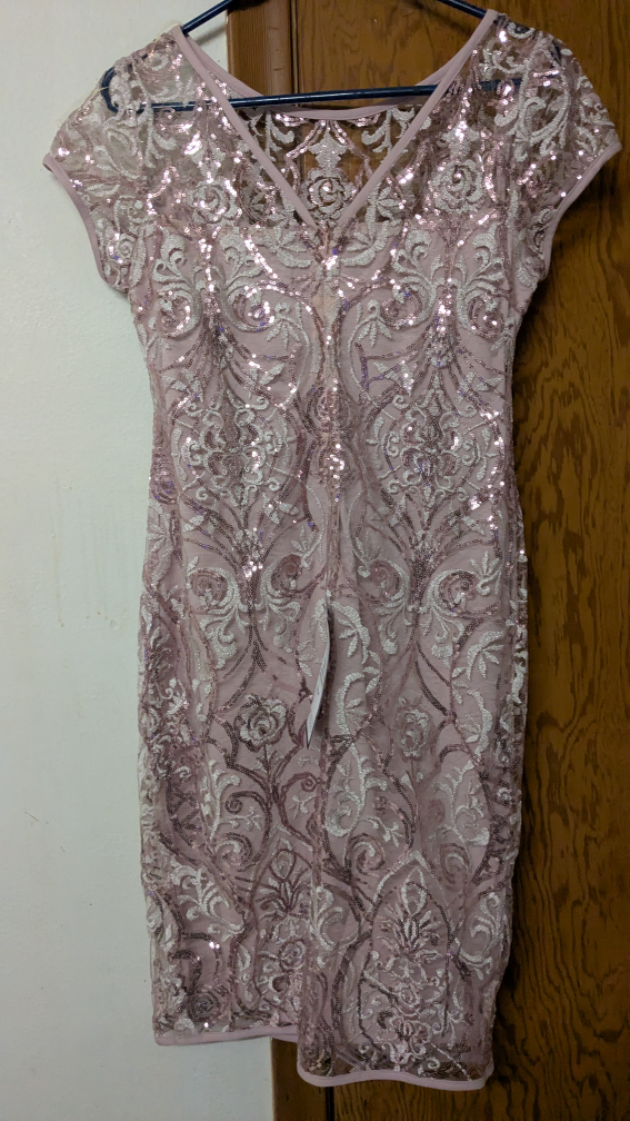 Pink Sequin Dress - photo 3
