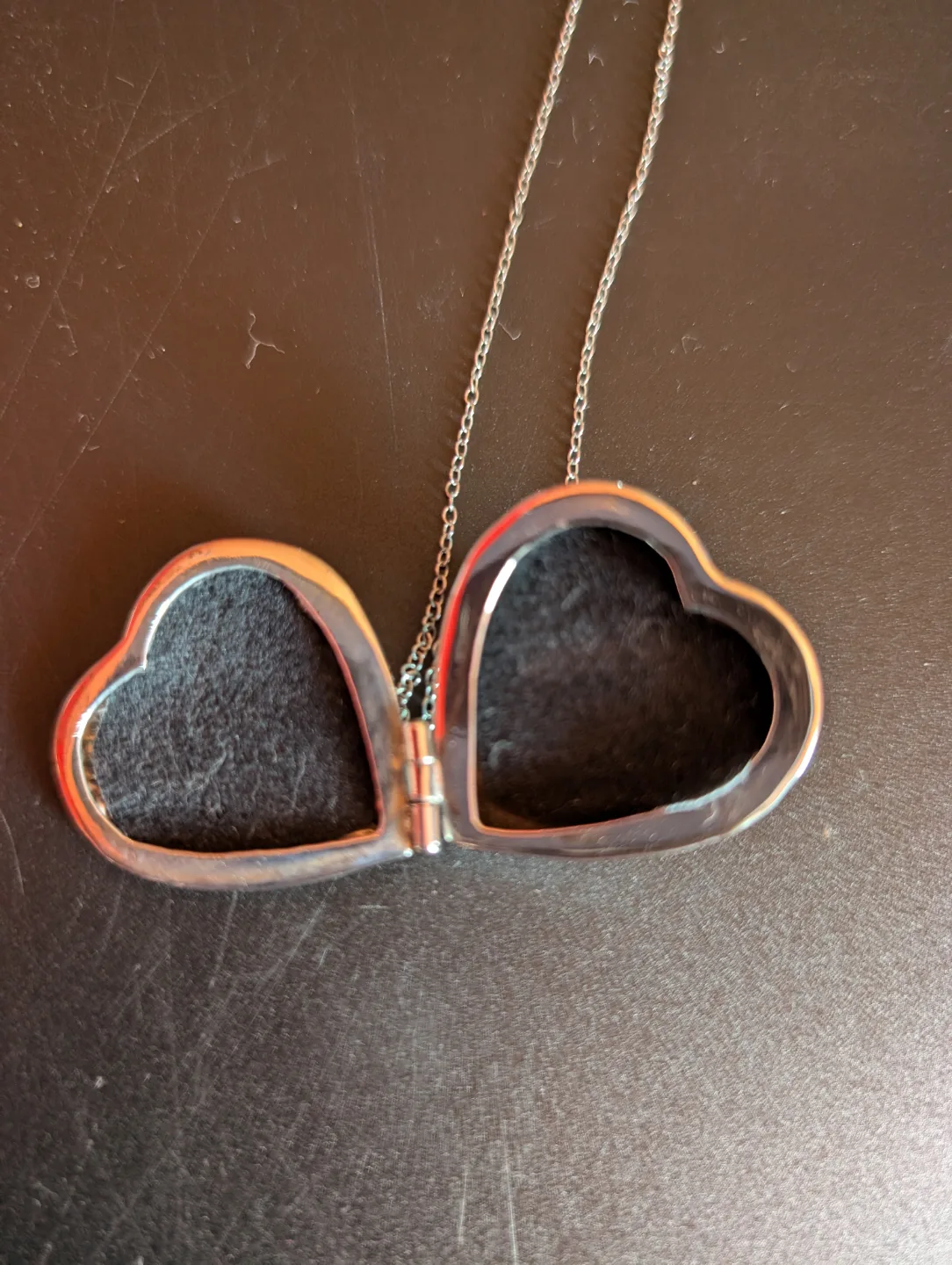 Sterling Silver Heart Locket Necklace image indicator(3)