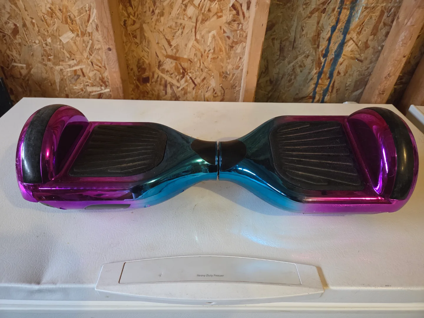 Self-Balancing Hoverboard - Teal and Purple thumbnail