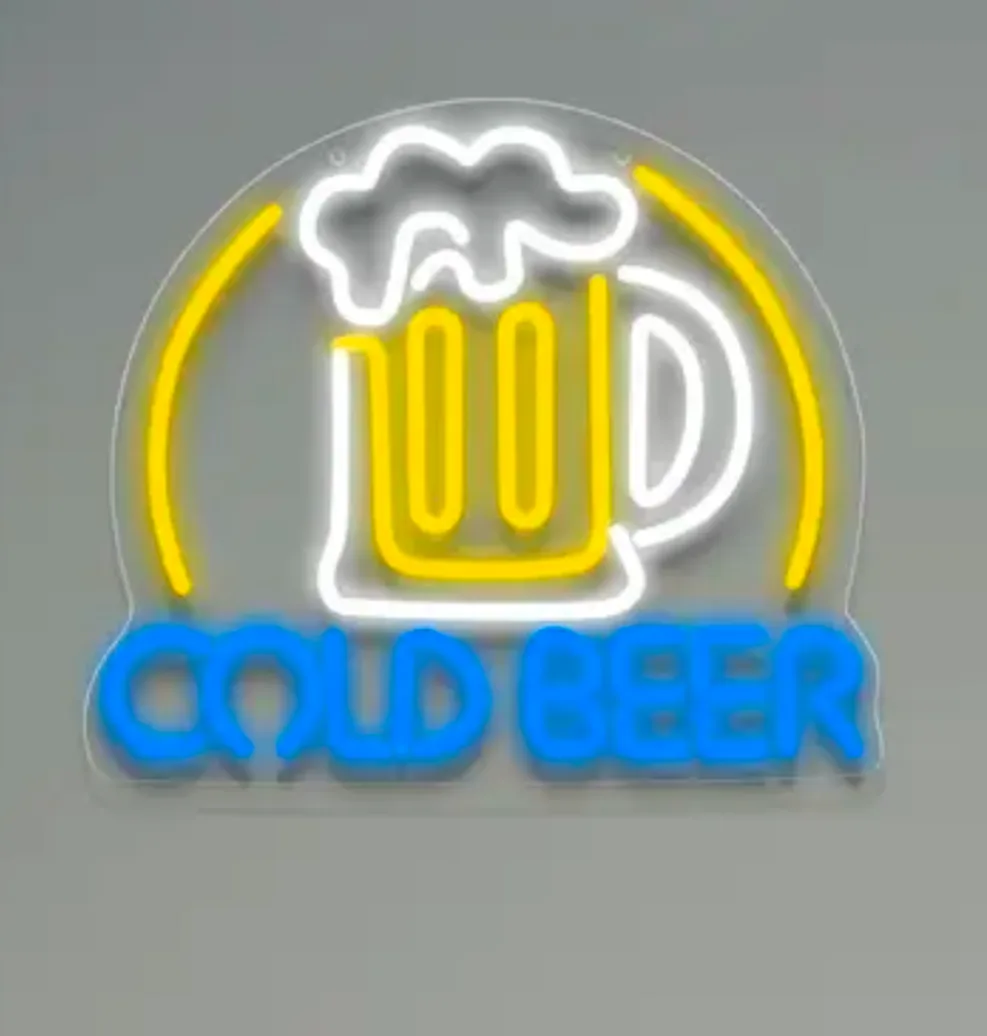 LED Neon Sign - Cold Beer thumbnail