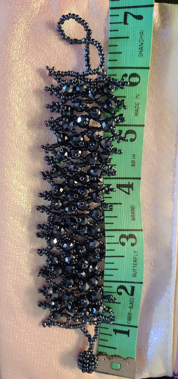 Beaded Black Bracelet - photo 2