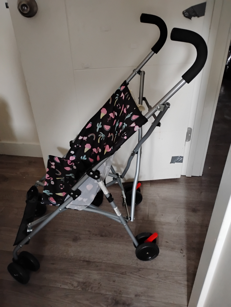 Lightweight Umbrella Stroller - Flamingo Print - photo 2