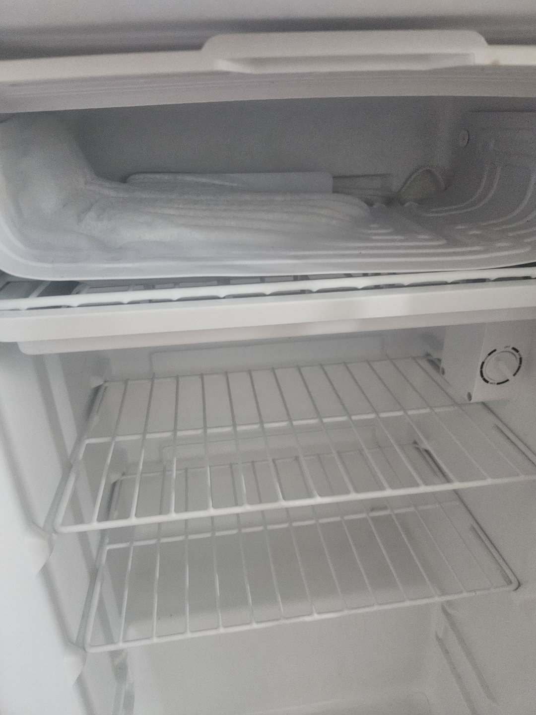 Small White Mini-Fridge
