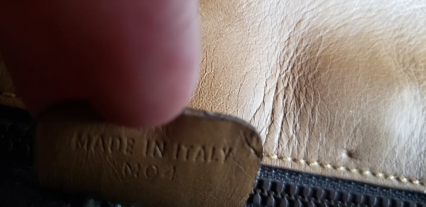 Vintage Celine Macadam Triomphe Clasp Crossbody Bag image indicator(8)