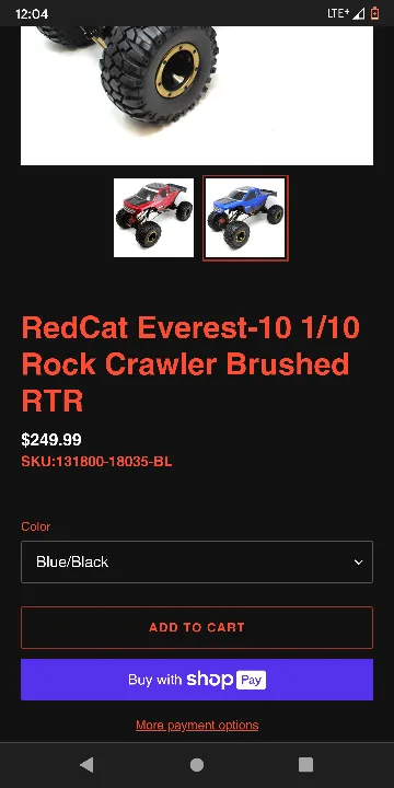 REDCAT EVEREST 10 RC ROCK CRAWLER image indicator(5)