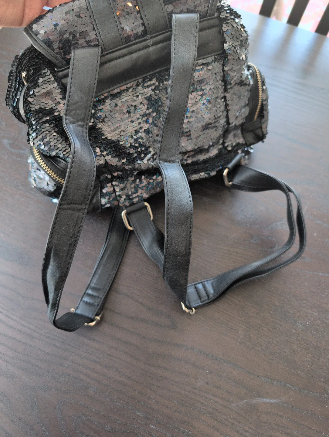 Gorgeous Sequin Mini Backpack image indicator(2)
