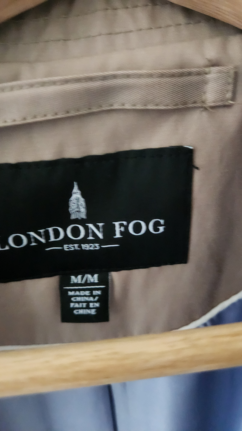 London Fog Women's Beige Trench Coat - Size M - photo 4