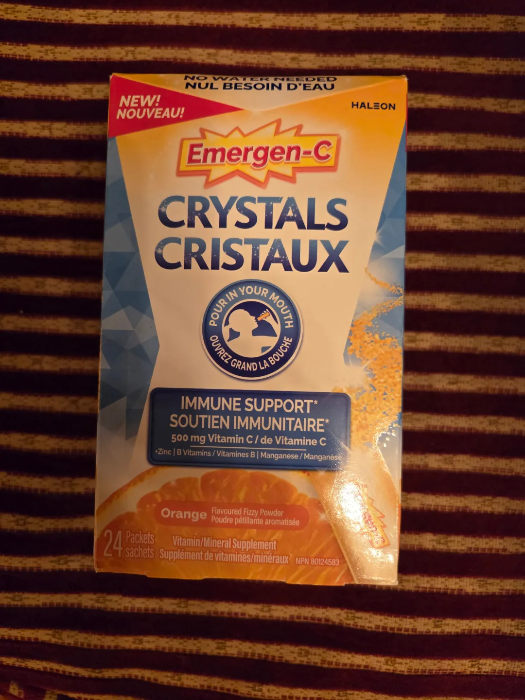 Emergen-C Crystals Orange Flavour Immune Support thumbnail