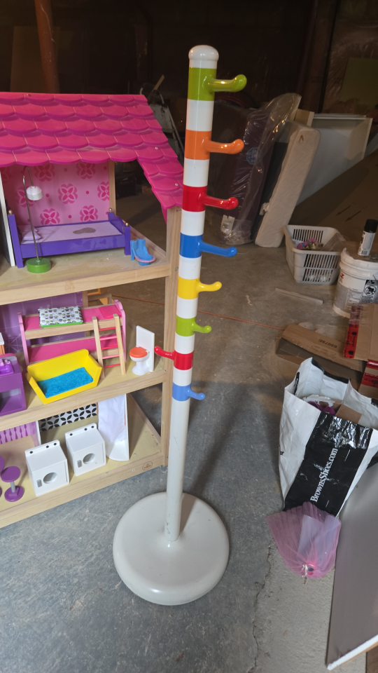 Kids' Rainbow Coat Rack