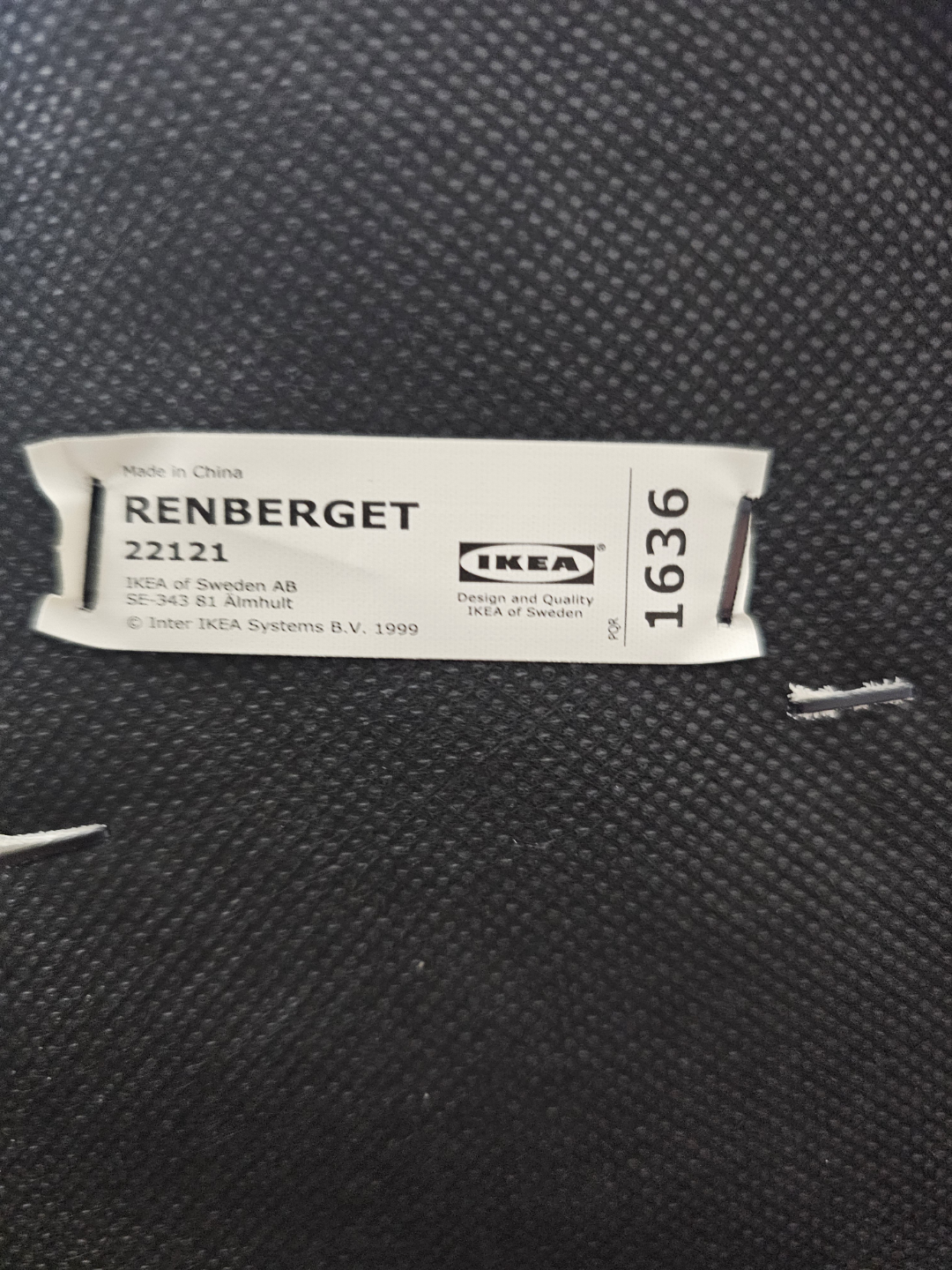 IKEA RENBERGET Office Chair - photo 5