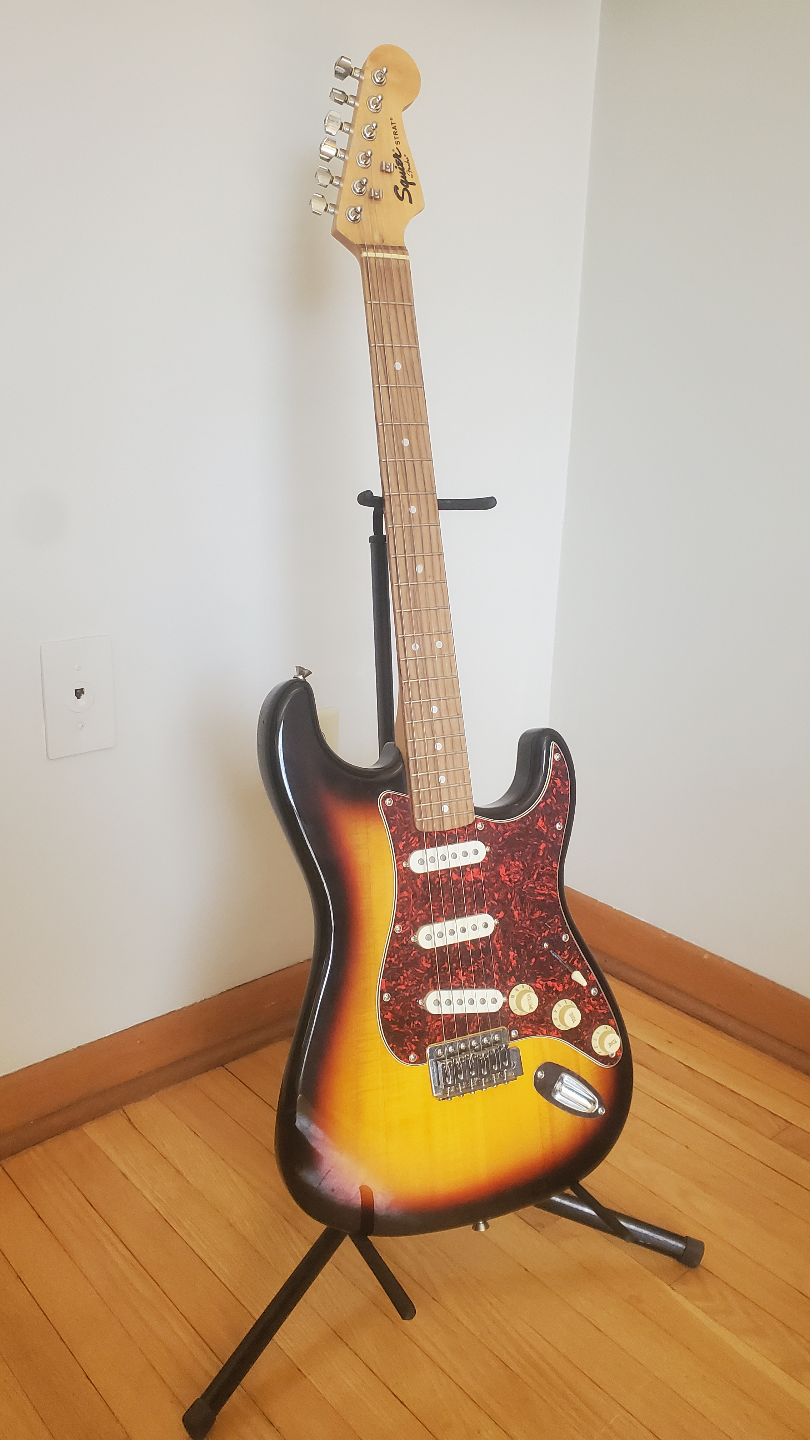 Squier Stratocaster Electric Guitar