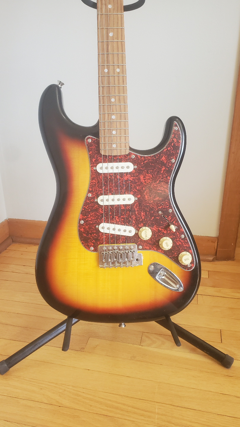 Squier Stratocaster Electric Guitar - photo 2