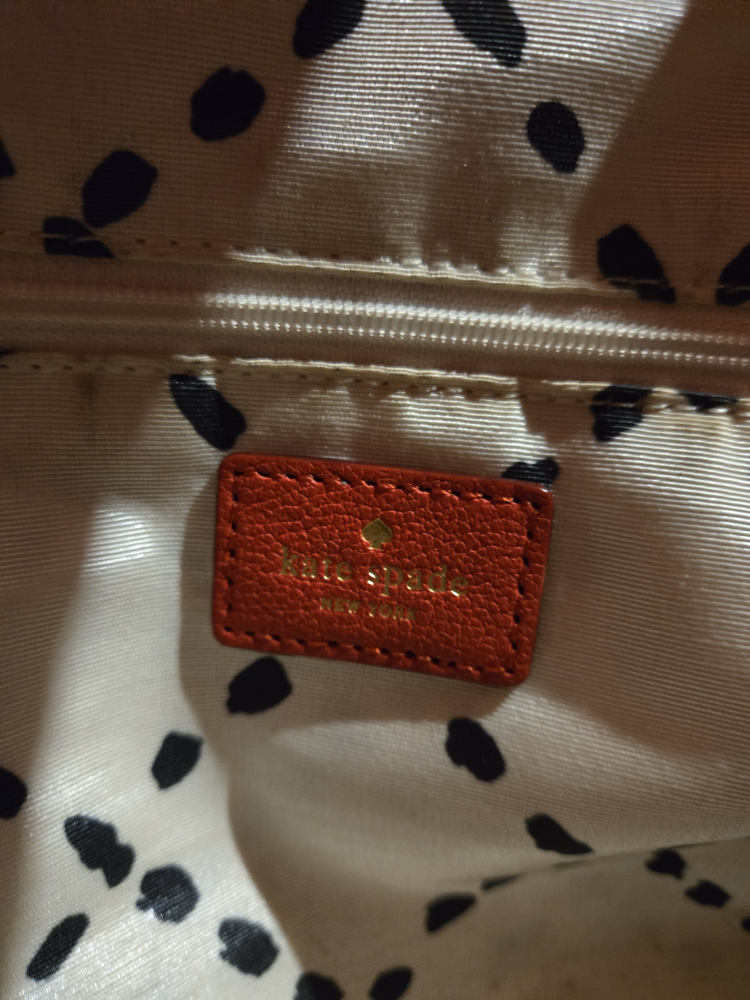 Gorgeous Kate Spade Vintage Pink Red Leather Handbag - photo 4