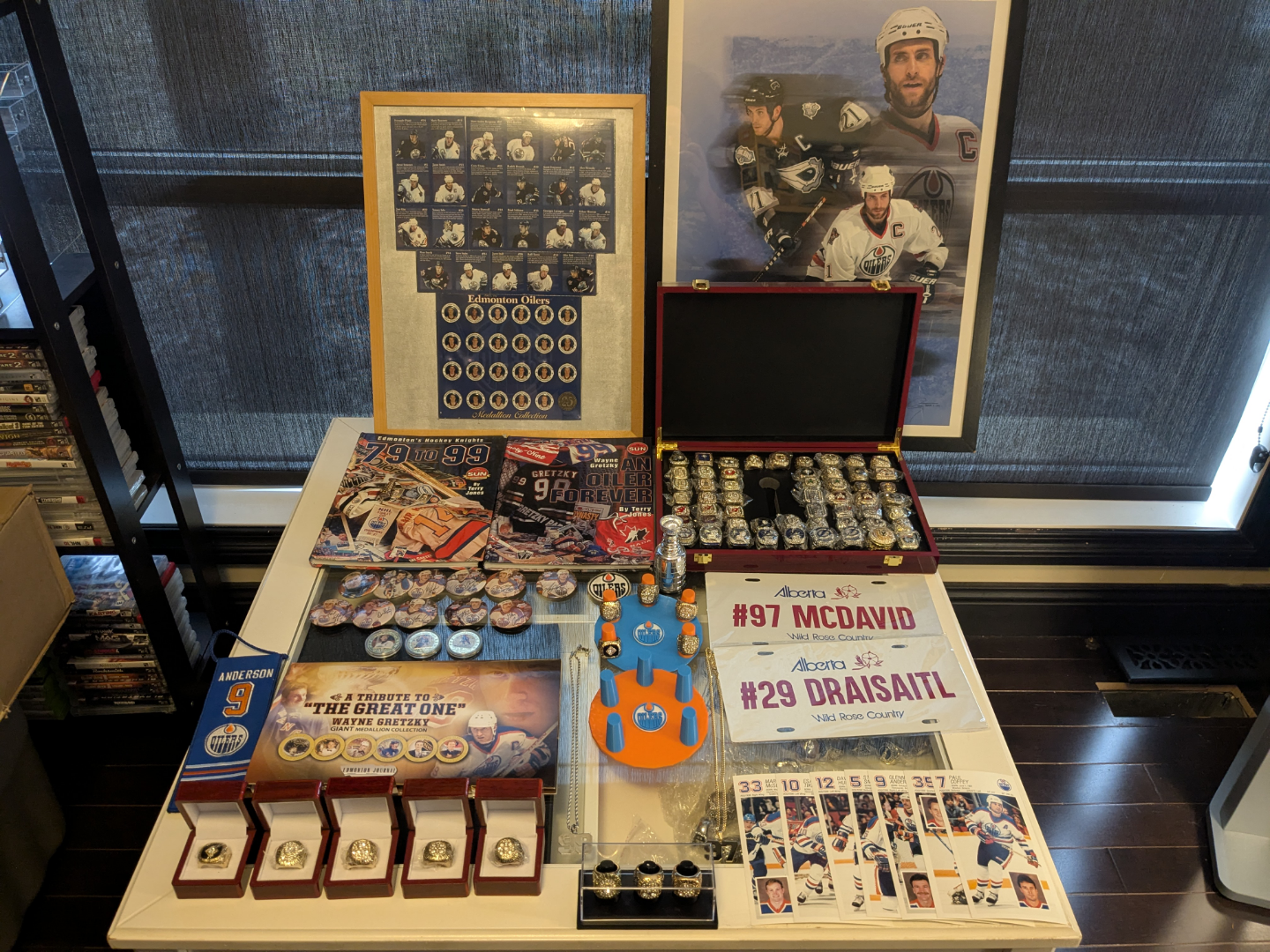 Edmonton Oilers Memorabilia Collection