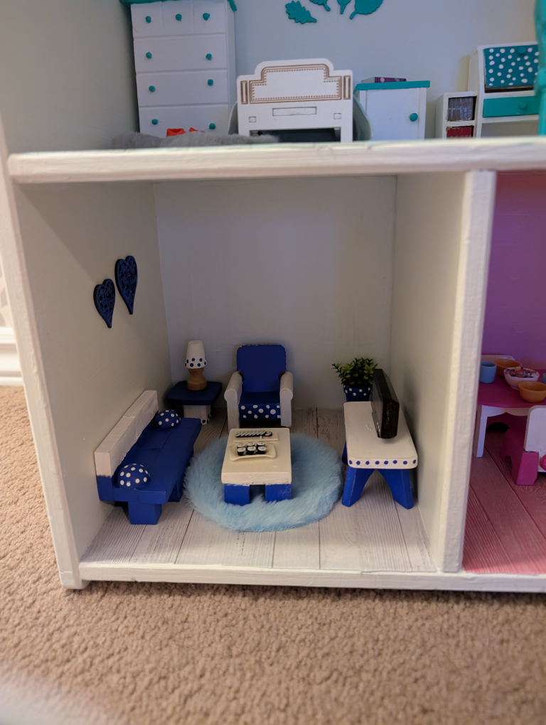 Custom Built Dollhouse with Furniture - photo 2