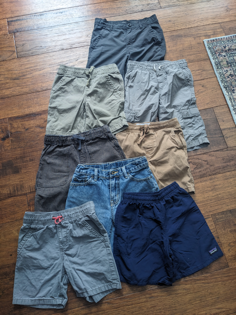 Boys' Clothing Bundle: Shorts & T-shirts