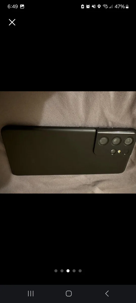 Samsung Galaxy S21 Ultra - Black 512gb storage image indicator(3)