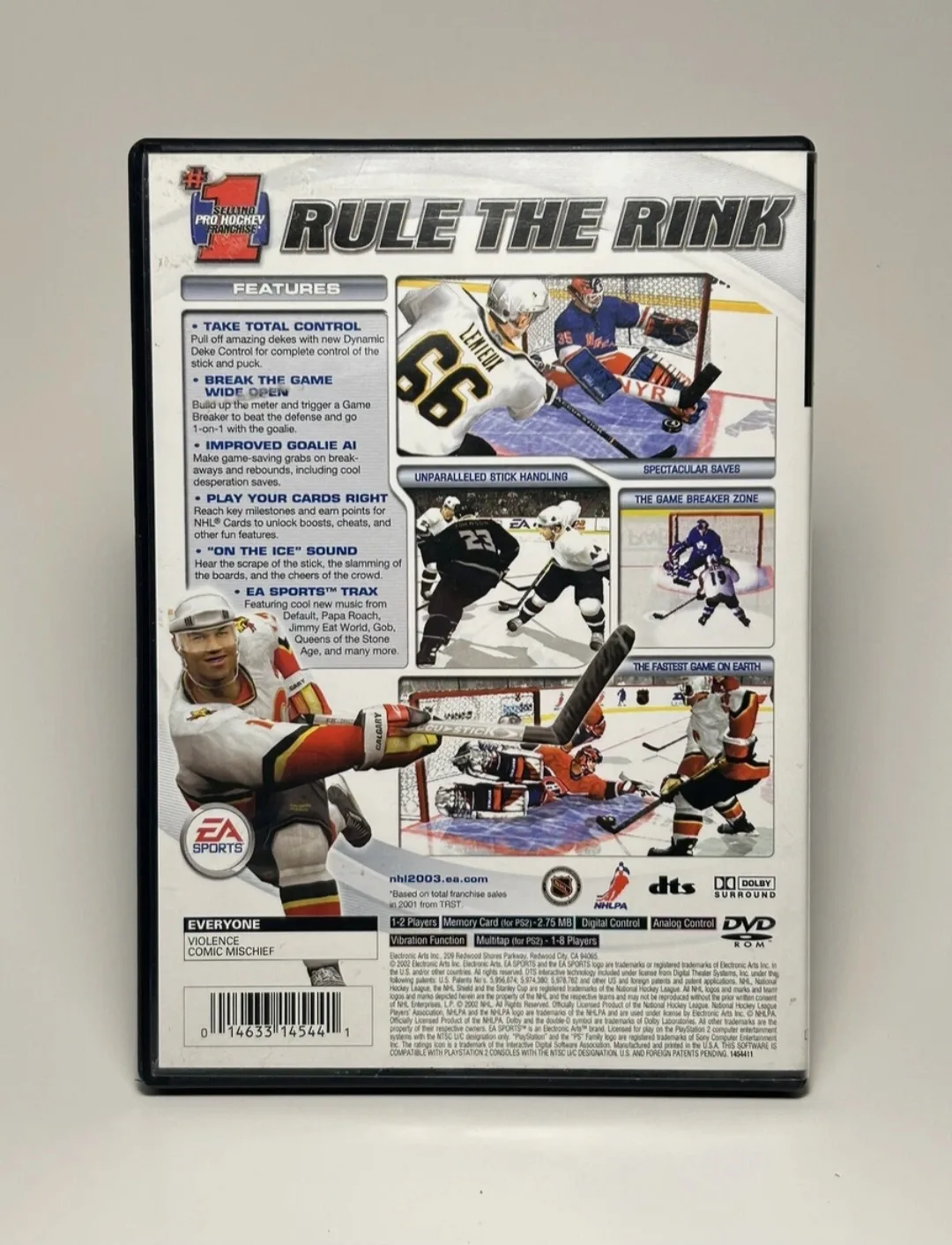 PlayStation 2 EA Sports NHL 2003 image indicator(4)
