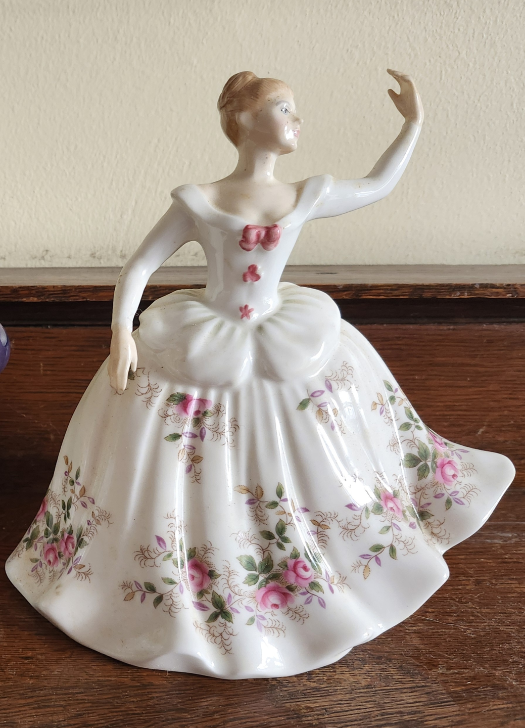 Vintage Porcelain Ballerina Figurine Royal Doultan
