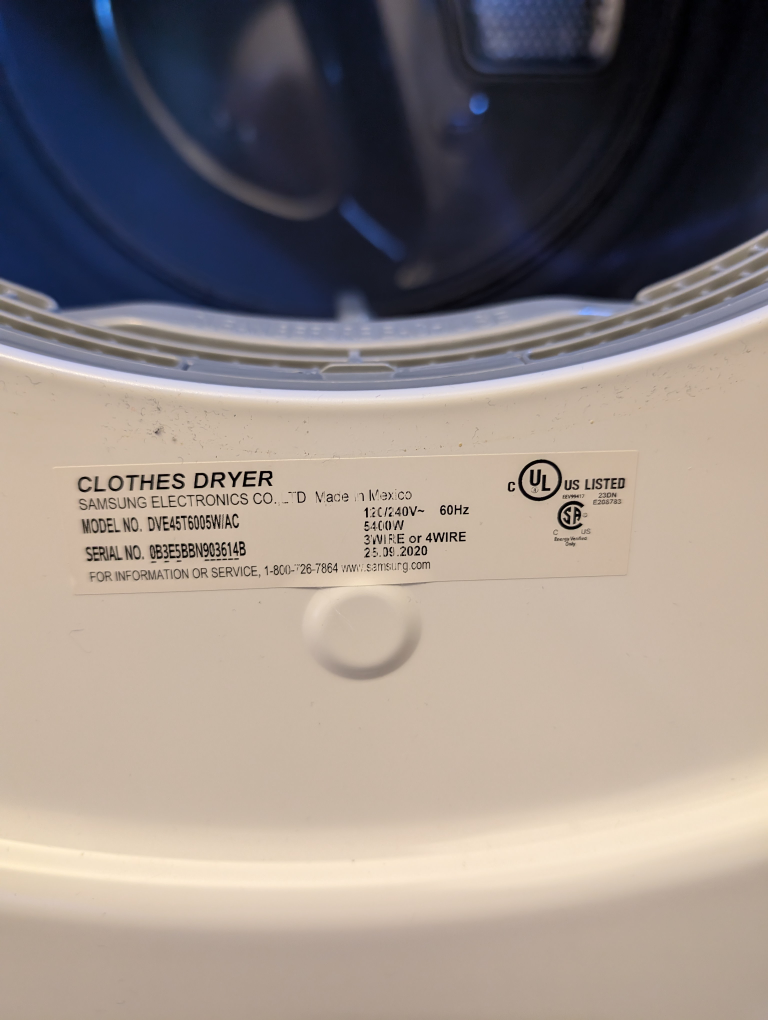 Samsung Electric Dryer - Excellent Condition - photo 2