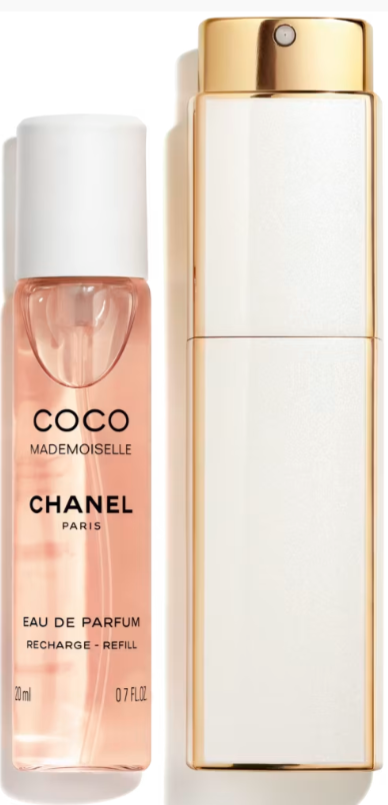 Chanel Coco Mademoiselle Perfume and Atomizer