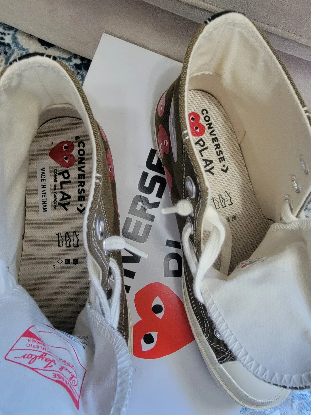 Converse x Comme des Garçons Play Chuck Taylor High Tops image indicator(4)