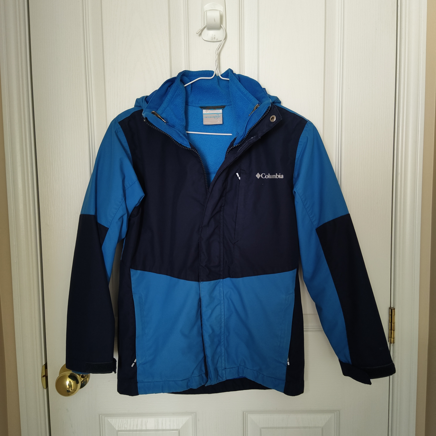 Columbia Youth Boys' Size M Winter Jacket - Omni-Heat - photo 2