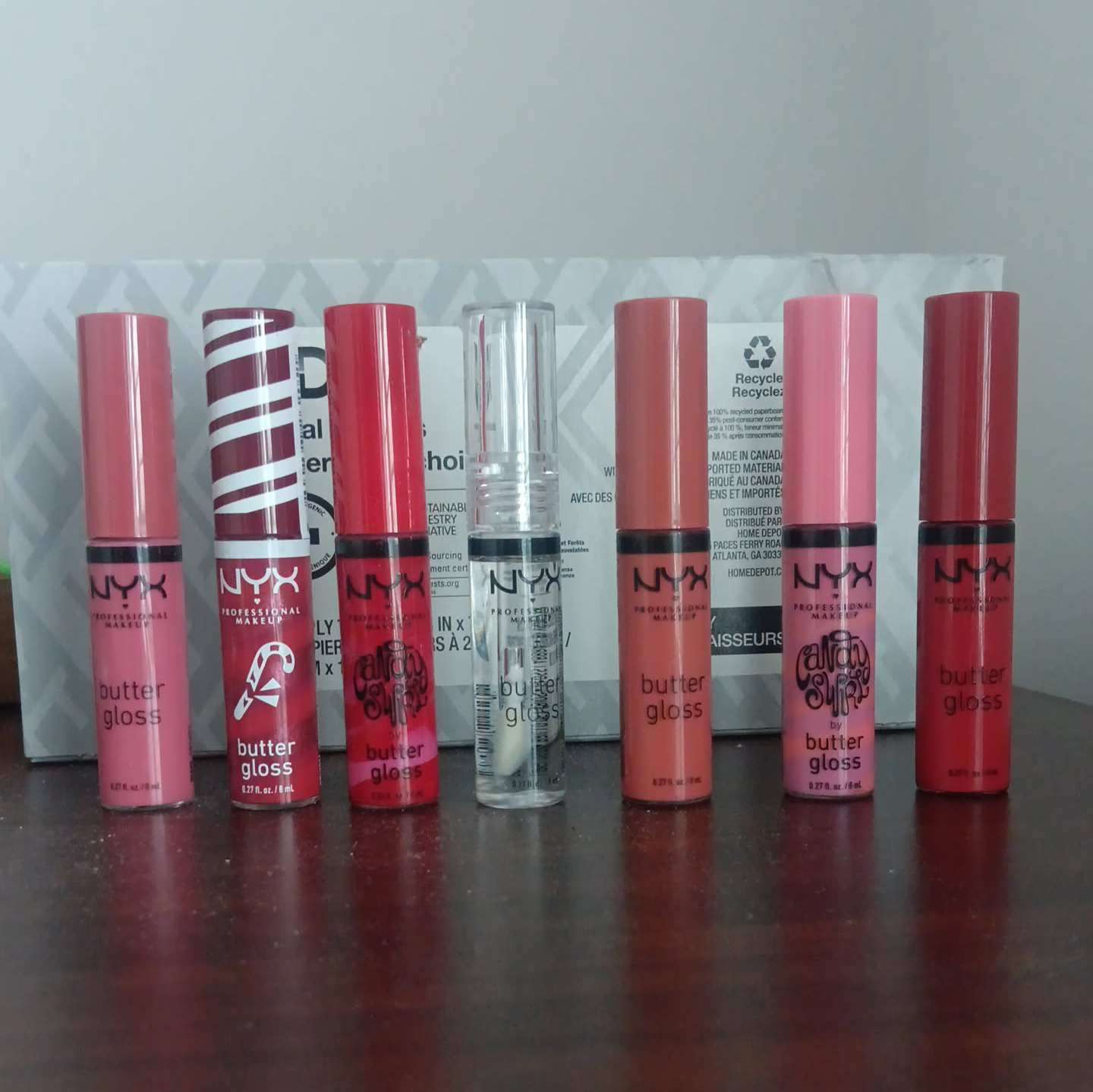 Bundle of NYX Butter Gloss Lip Glosses