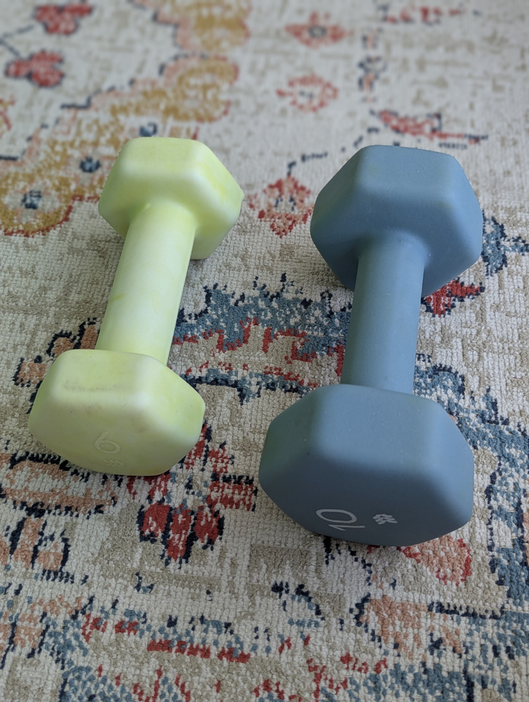 Neoprene Dumbbells - 6lb and 10lb - photo 4