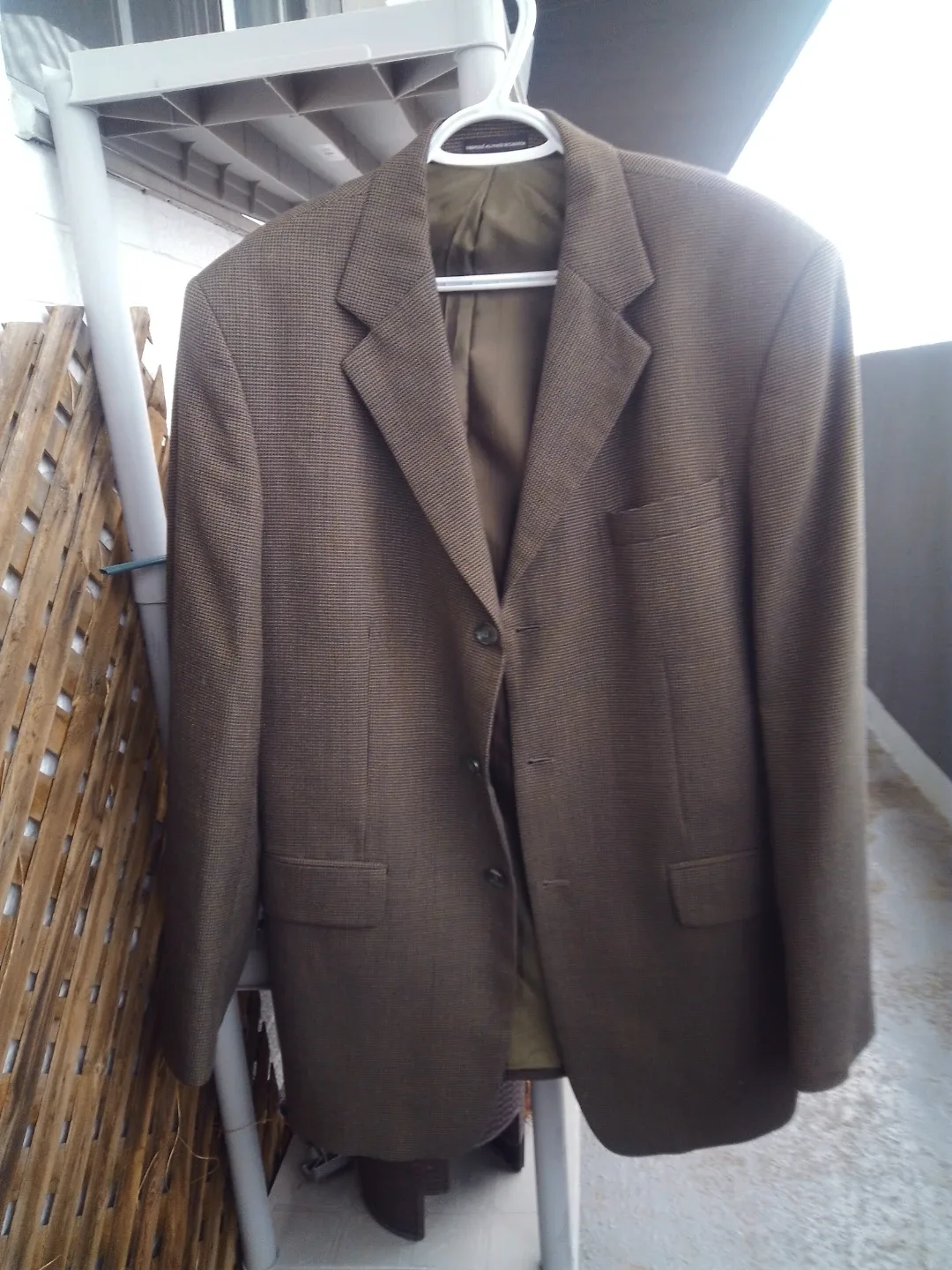 Men's BOSS Brown Blazer, Size 42 image indicator(3)