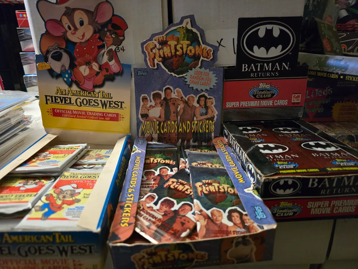 Vintage 90s Trading Card Lots -  Various Titles image indicator(3)