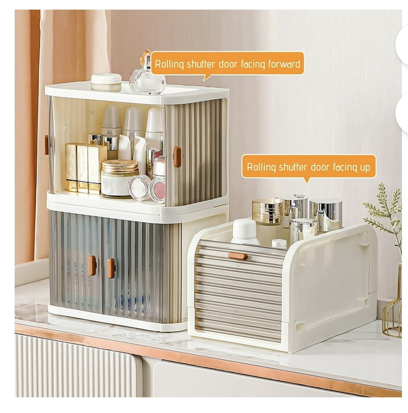 5 Stackable Rolling Shutter Storage Organizer - photo 2