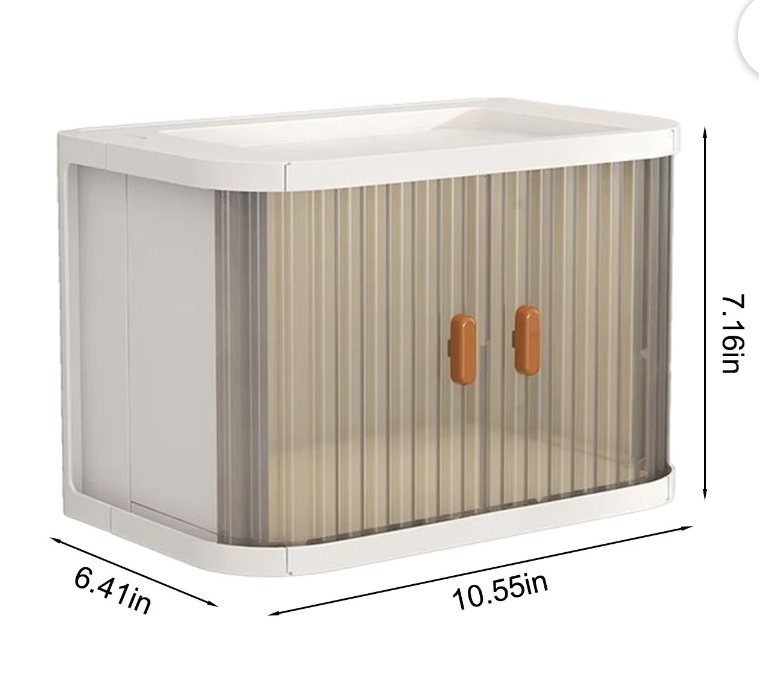 5 Stackable Rolling Shutter Storage Organizer - photo 3