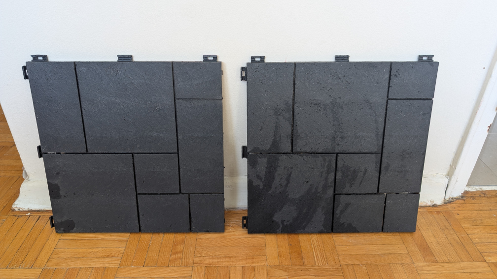 Bulk Interlocking Plastic Patio Tiles